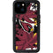 NFL Arizona Cardinals Tropical Print iPhone 15 Plus Waterproof Case